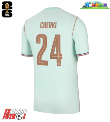 Francia Rayan Cherki #24 Segunda Equipación Mundial 2026 Manga Corta